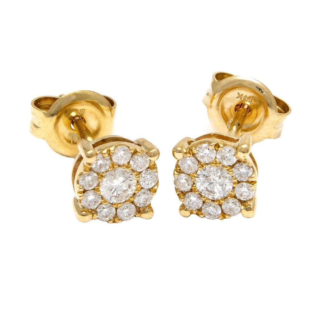 Earrings Earrings in Yellow Gold containing Diamond 384268
