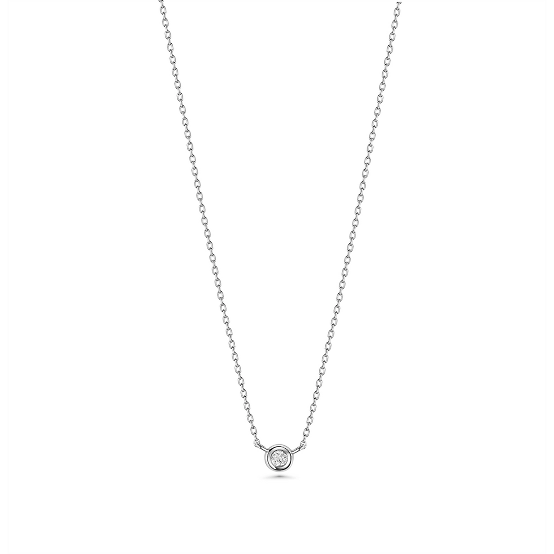 Necklaces Necklaces in White Gold containing Diamond 384352