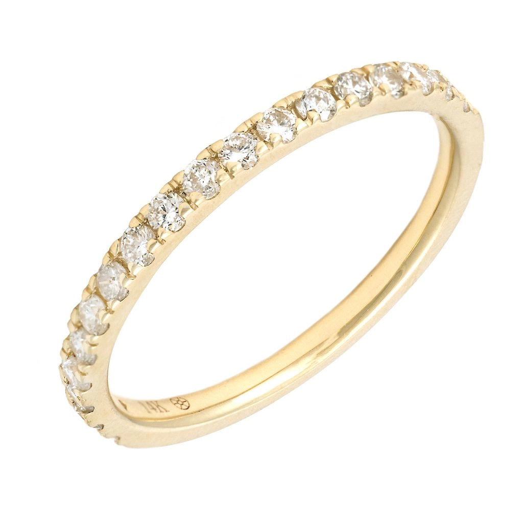Wedding Bands Wedding Rings in Yellow Gold containing Diamond 384408