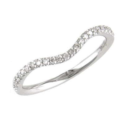 csv_image Wedding Bands Wedding Ring in White Gold containing Diamond 384409