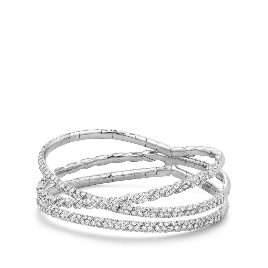 David Yurman Bracelets in White Gold containing Diamond B13222D8WADIM