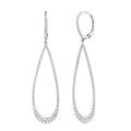 Earrings Earrings in White Gold containing Diamond 384896