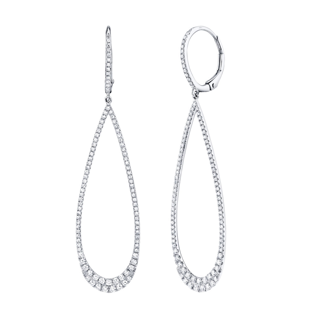 Earrings Earrings in White Gold containing Diamond 384896