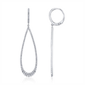 Earrings Earrings in White Gold containing Diamond 384896