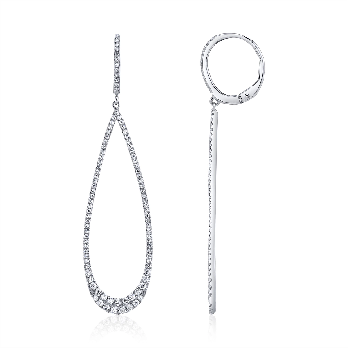 Earrings Earrings in White Gold containing Diamond 384896