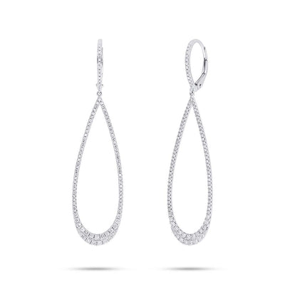 Earrings Earrings in White Gold containing Diamond 384896