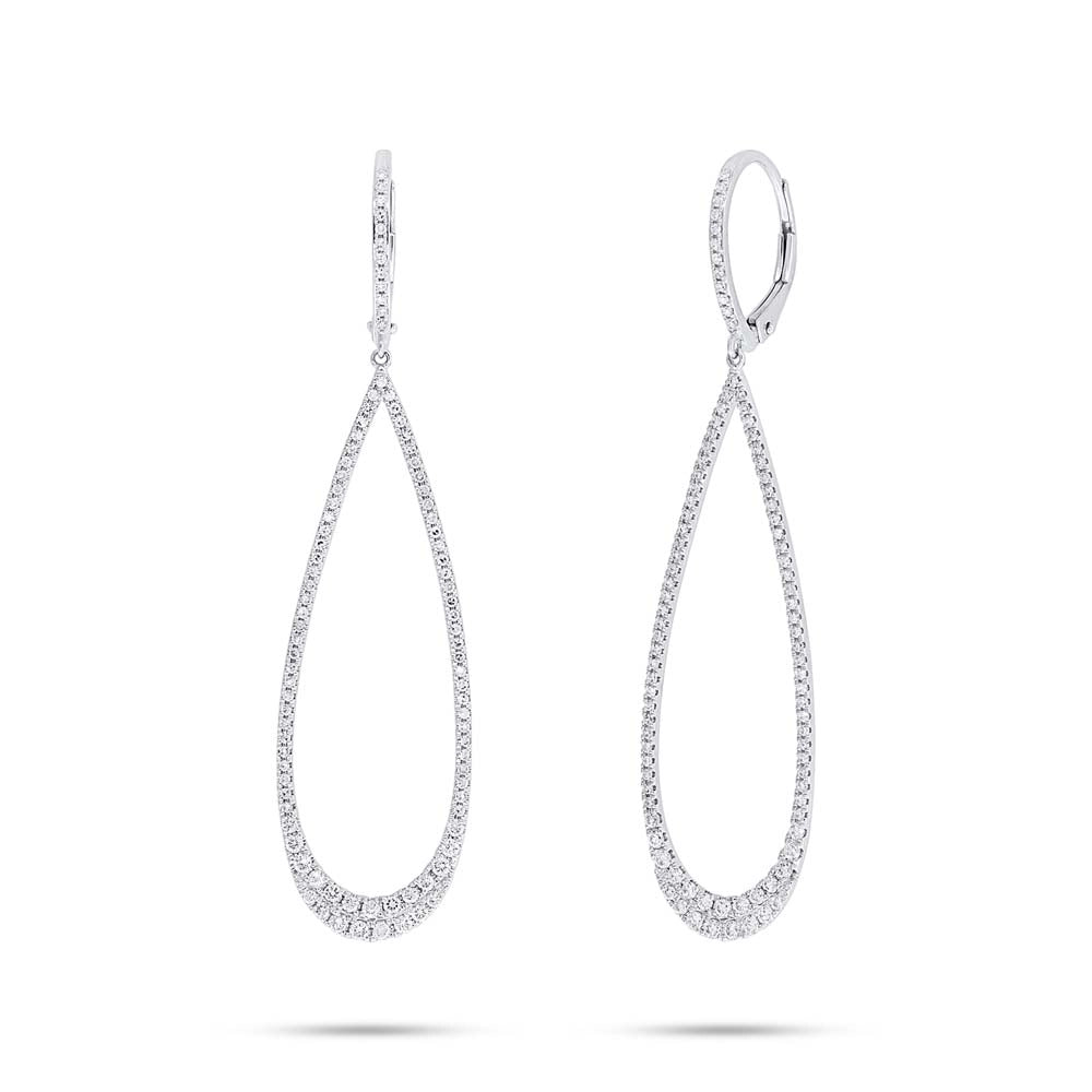 Earrings Earrings in White Gold containing Diamond 384896