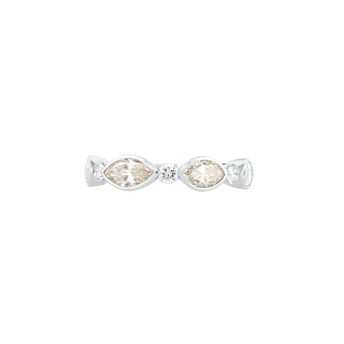 Wedding Bands Wedding Rings in White Gold containing Diamond 385174