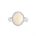 Rings Jewelry in White Gold 385180
