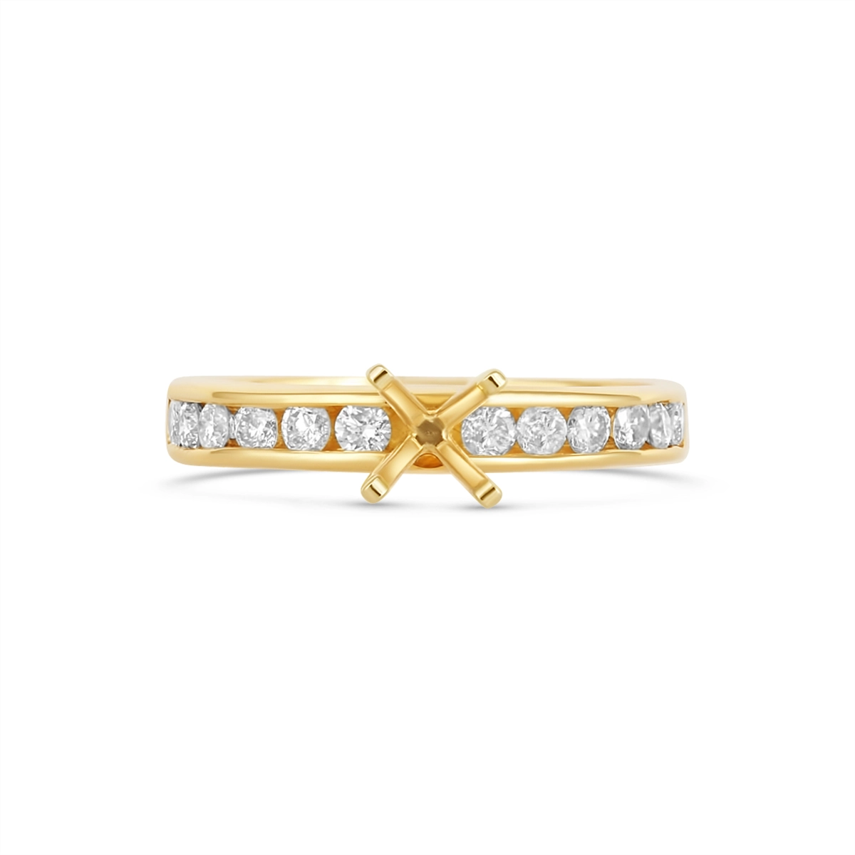 Engagement Collections Engagement Rings in Yellow Gold containing Diamond 385210