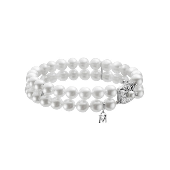 Mikimoto Bracelets in White Gold containing Pearl UD65107DW