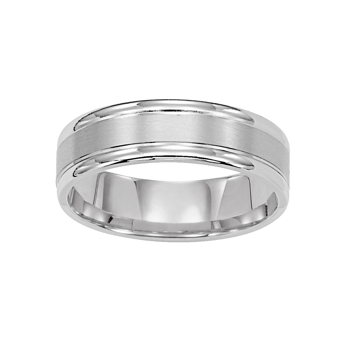 Mens Bands Wedding Rings in Platinum/Palladium 385880
