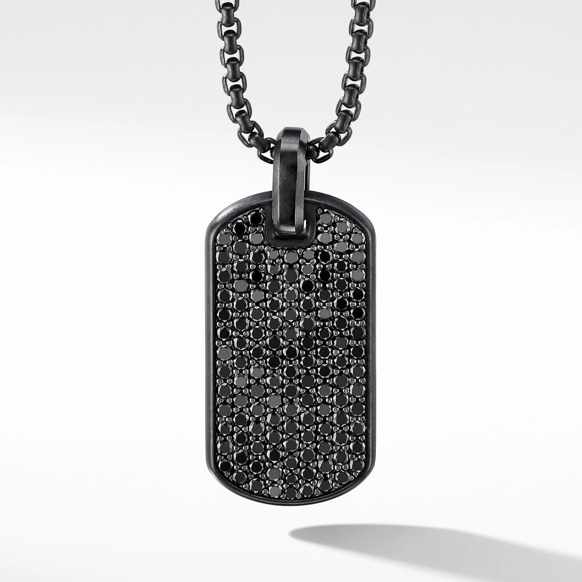 David Yurman Pendants in Silver containing Black diamond D25078MTBABD