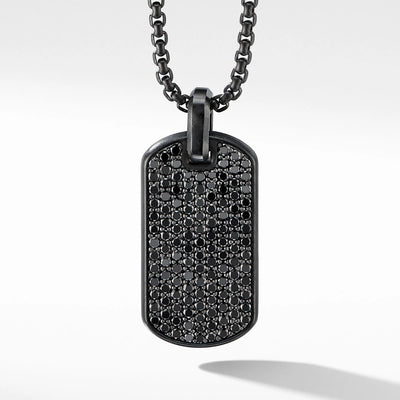 David Yurman Pendants in Silver containing Black diamond D25078MTBABD