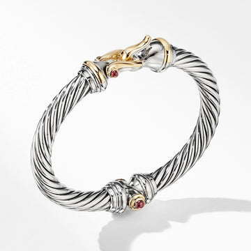 David Yurman Bracelets in Mixed Metals containing Garnet B14634S8BRGM