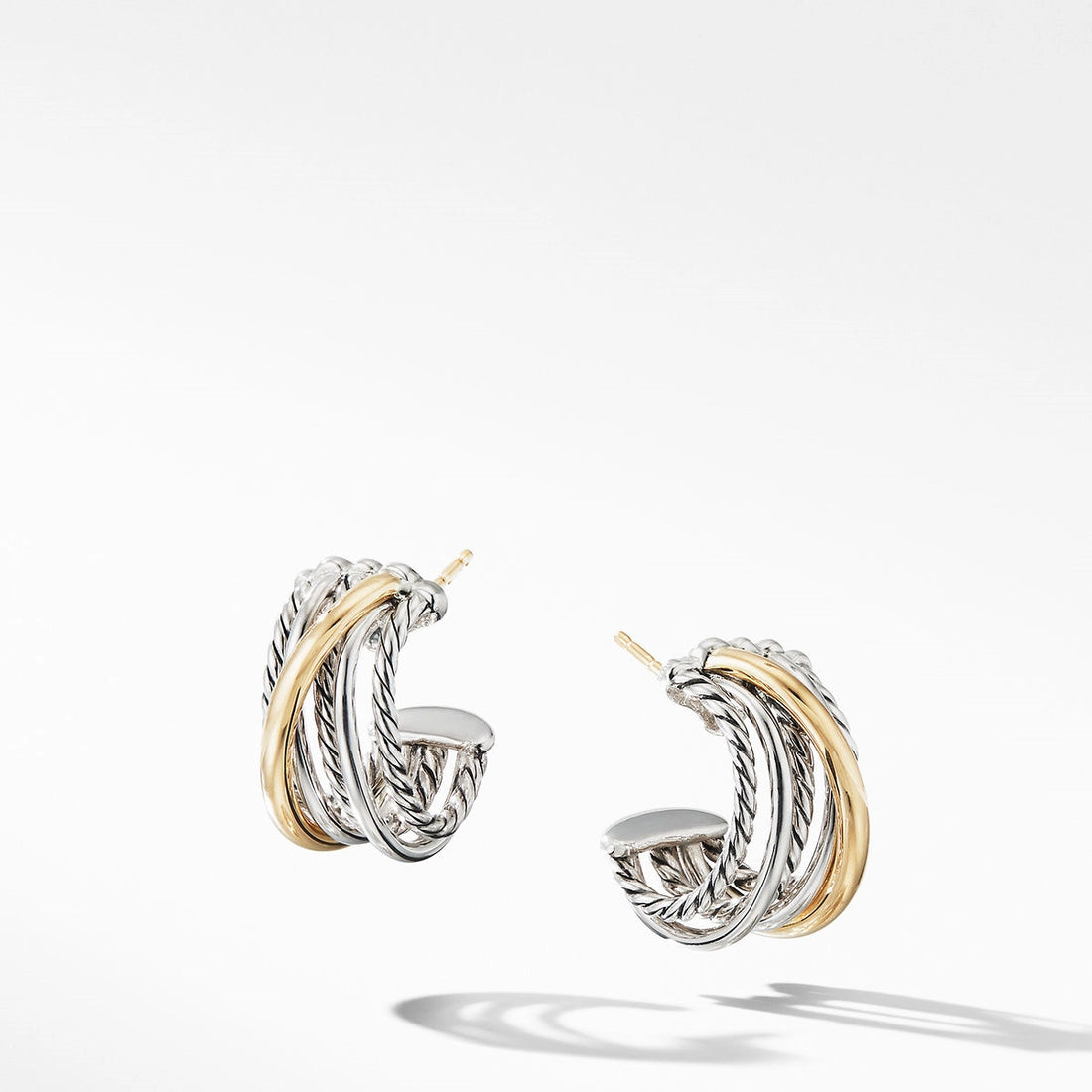 David Yurman Earrings in Mixed Metals E14523S8