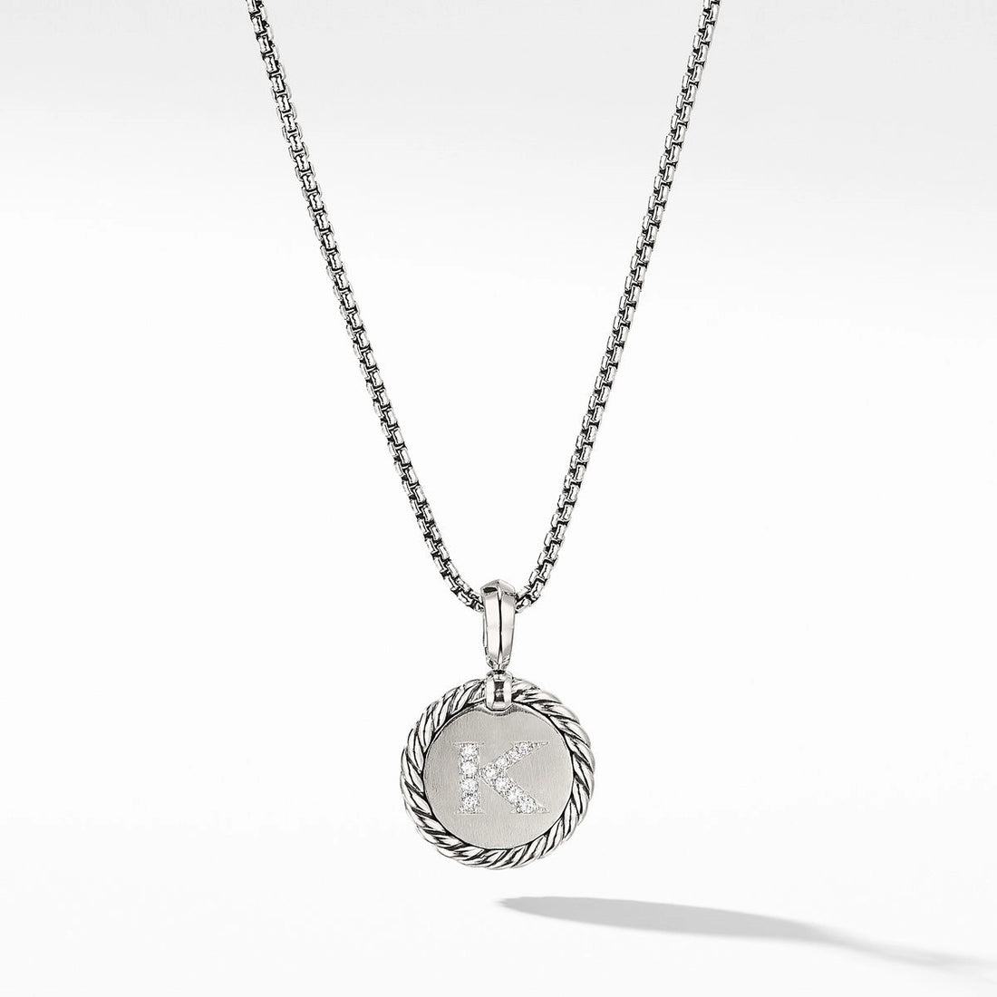 David Yurman Necklaces in Silver containing Diamond N14521DSSADI18K