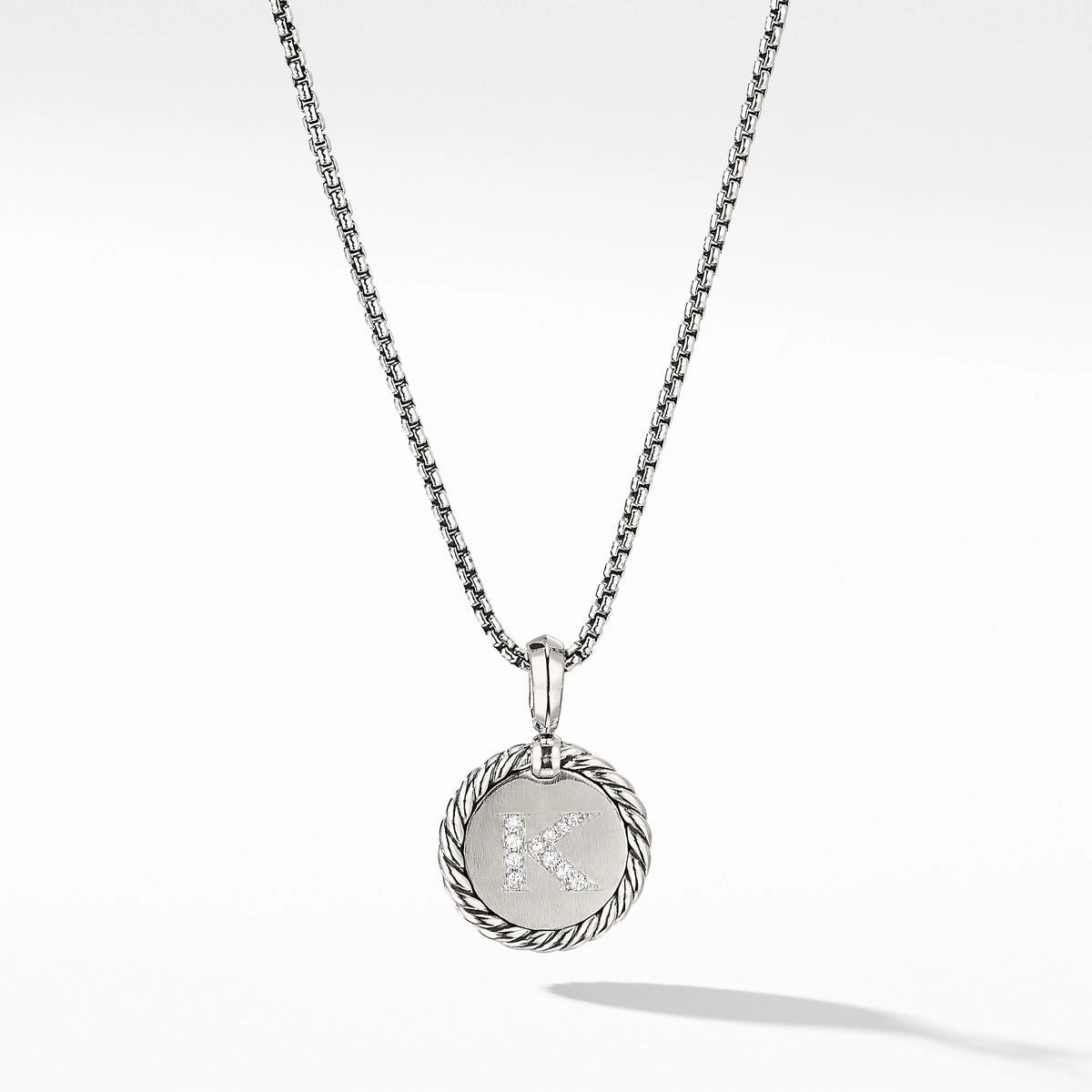 David Yurman Necklaces in Silver containing Diamond N14521DSSADI18K