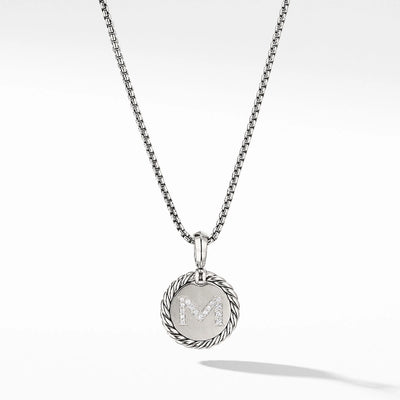 David Yurman Necklaces in Silver containing Diamond N14521DSSADI18M