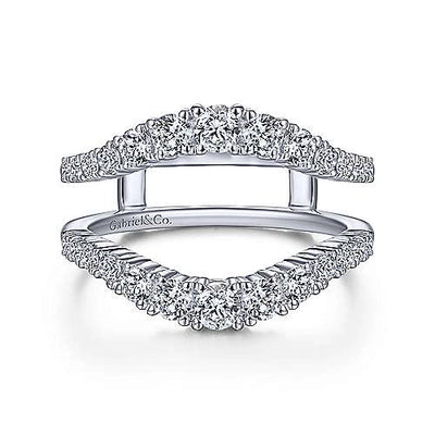 csv_image Gabriel & Co Wedding Ring in White Gold containing Diamond AN14750M-W44JJ