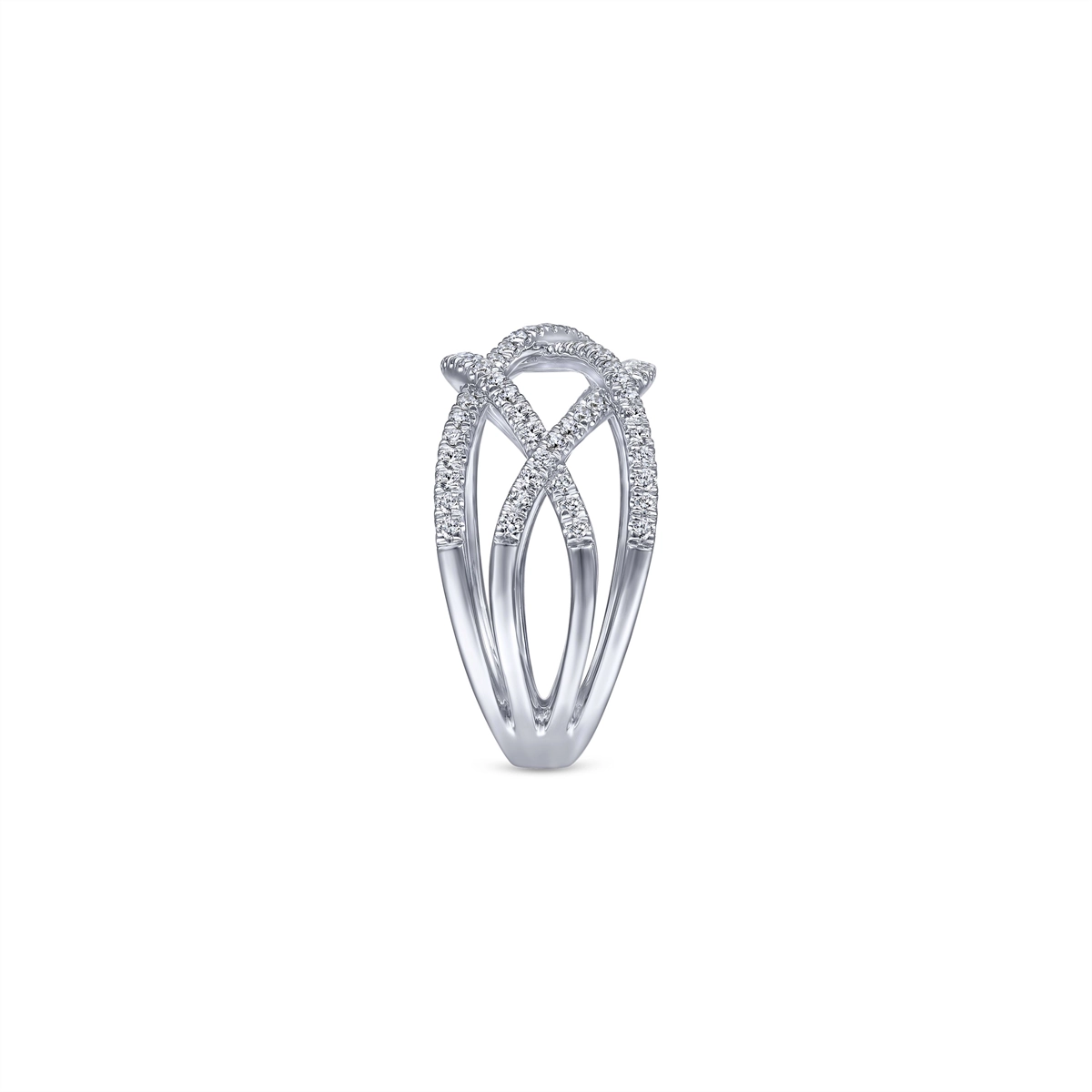Gabriel & Co Rings in White Gold containing Diamond LR51503W45JJ