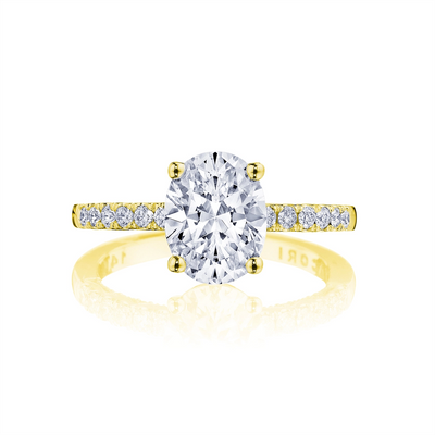 Tacori Engagement Rings in Yellow Gold containing Diamond P104 2 OV 9X7 FY