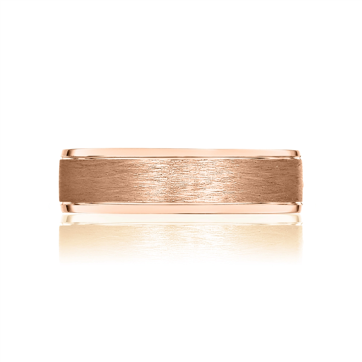 Tacori Wedding Rings in Rose Gold 101-6RSP