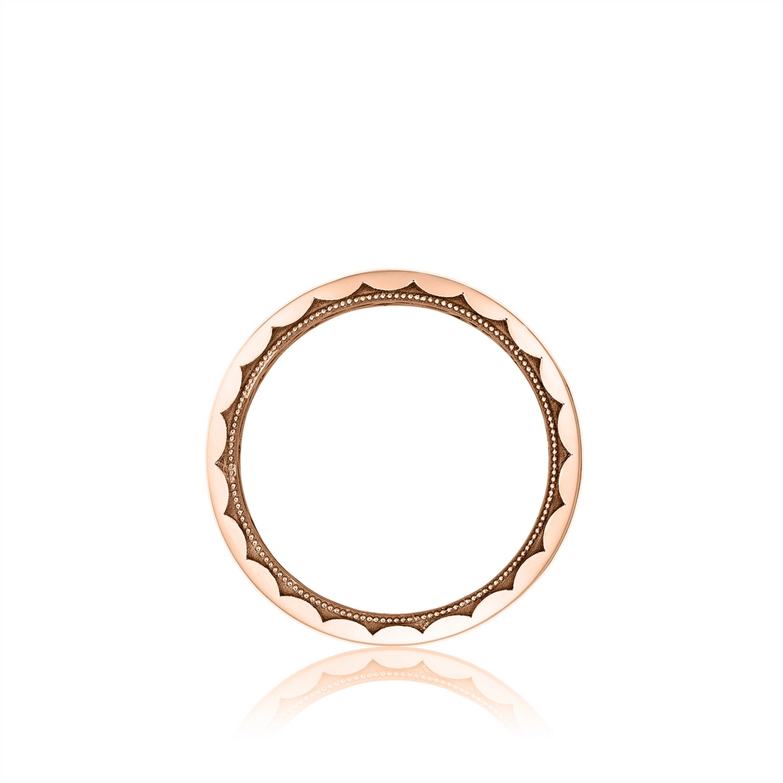 Tacori Wedding Rings in Rose Gold 101-6RSP