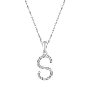 Necklaces Necklaces in White Gold containing Diamond CP457S-WG