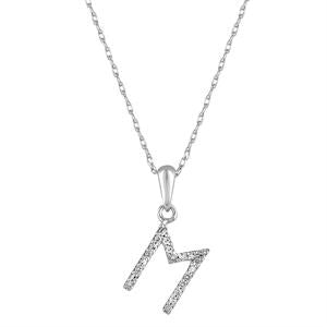 Necklaces Necklaces in White Gold containing Diamond CP457M-WG