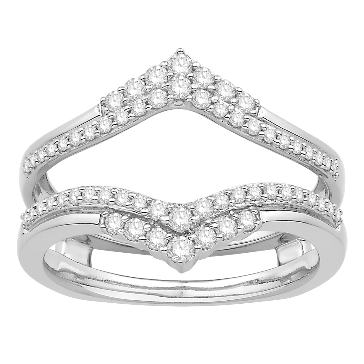 Wedding Bands Wedding Rings in White Gold containing Diamond 387017