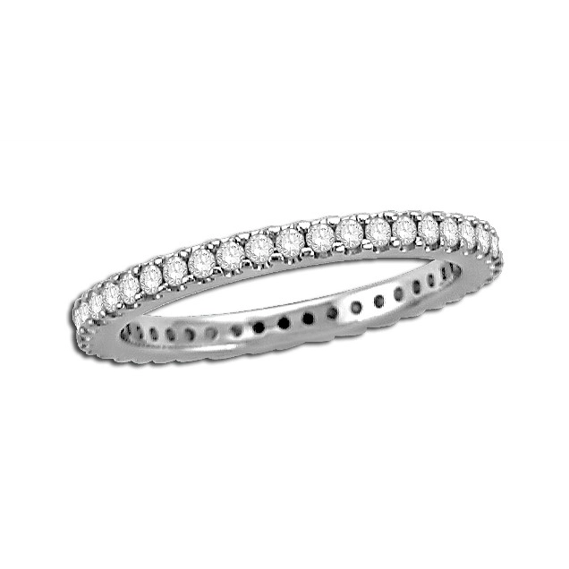 Wedding Bands Wedding Rings in White Gold containing Diamond 387021
