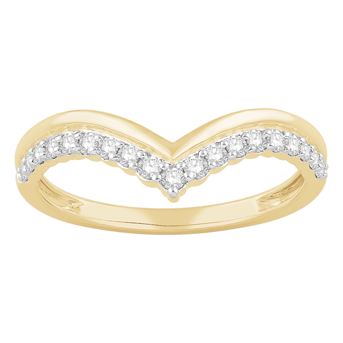 Wedding Bands Wedding Rings in Yellow Gold containing Diamond 387051