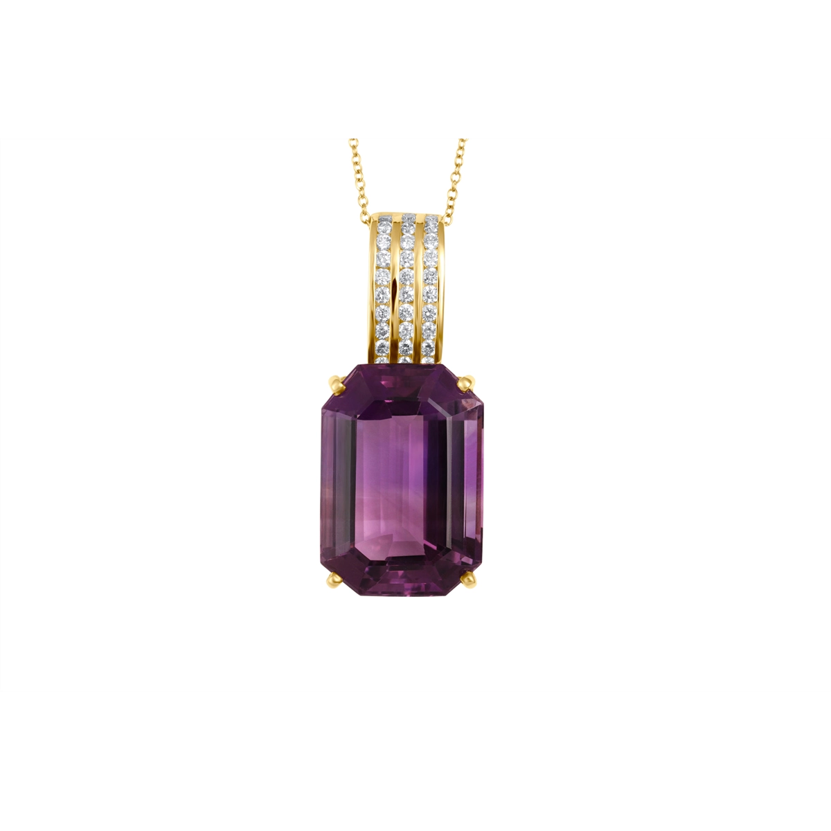 Pendants Pendants in Yellow Gold containing Diamond 388475