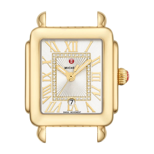Michele watch in Yellow Gold MWW06G000014
