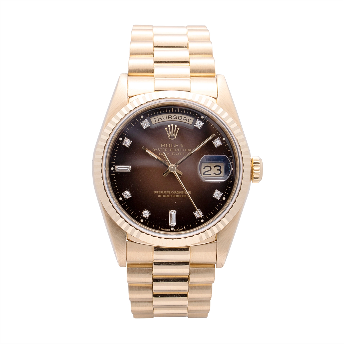 Preowned Rolex watch in Yellow Gold 1823882AB83858