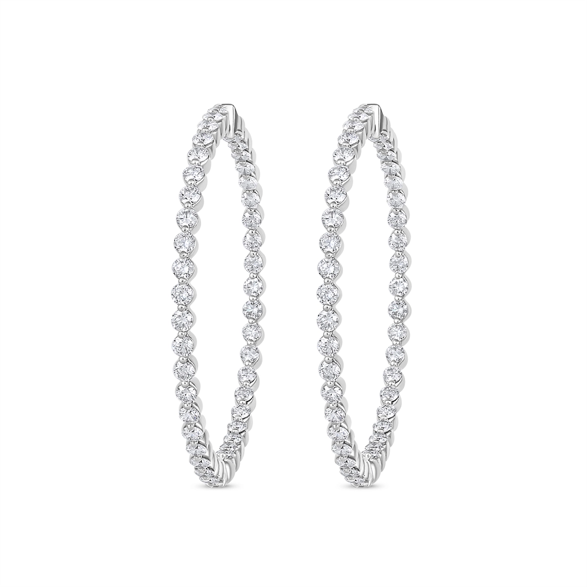 Earrings Earrings in White Gold containing Diamond 389059