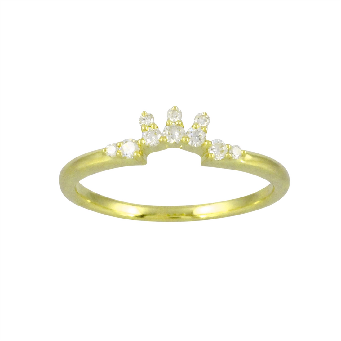 Little Bird Wedding Rings in Yellow Gold containing Diamond LBB513-YG
