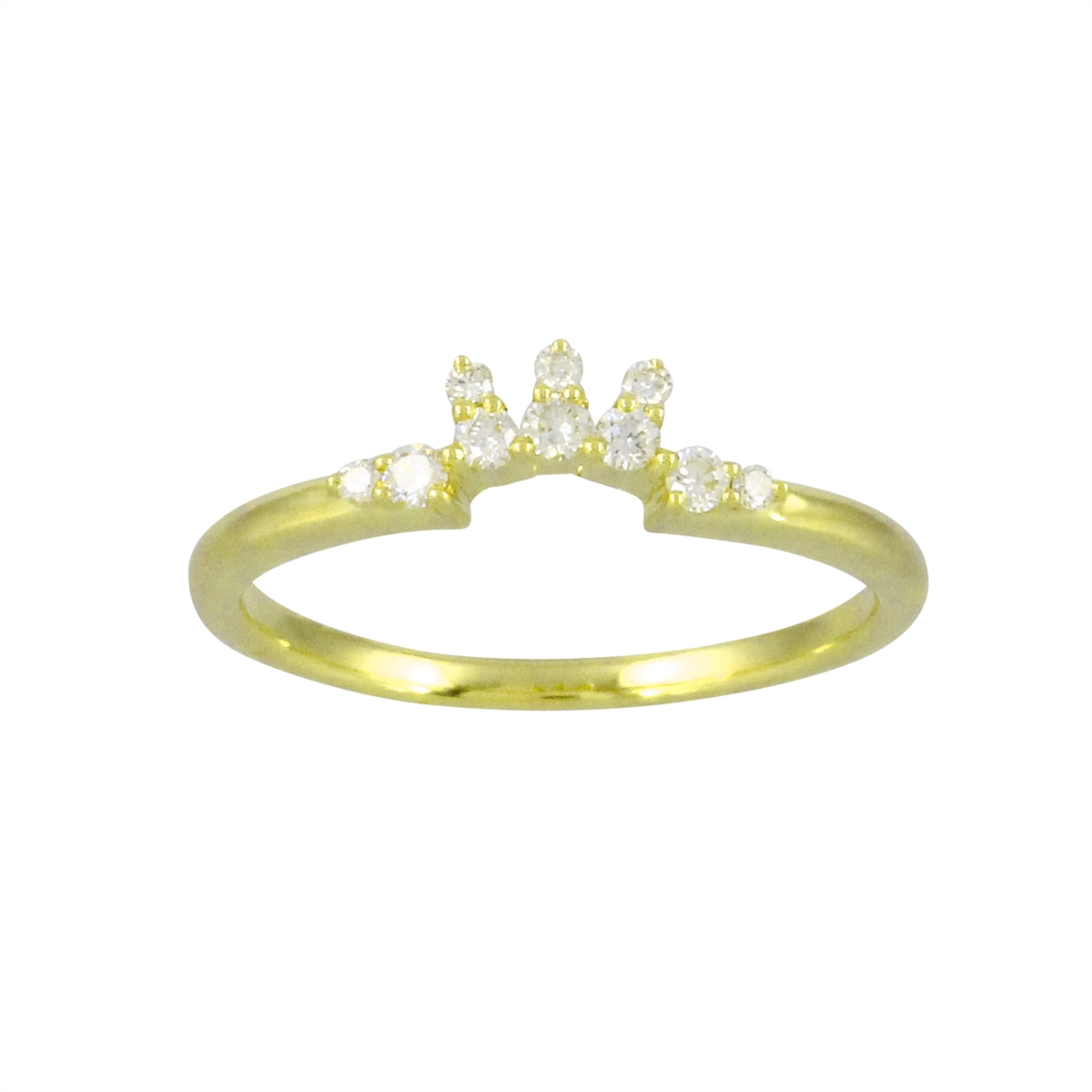 Little Bird Wedding Rings in Yellow Gold containing Diamond LBB513-YG
