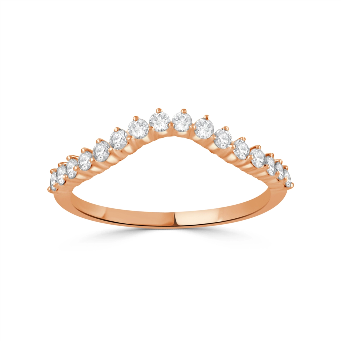 Little Bird Wedding Rings in Rose Gold containing Diamond LBB514-R