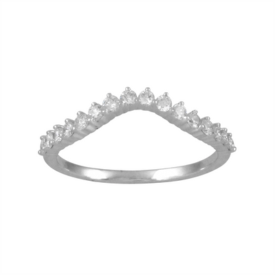 csv_image Little Bird Wedding Ring in White Gold containing Diamond LBB514-WG