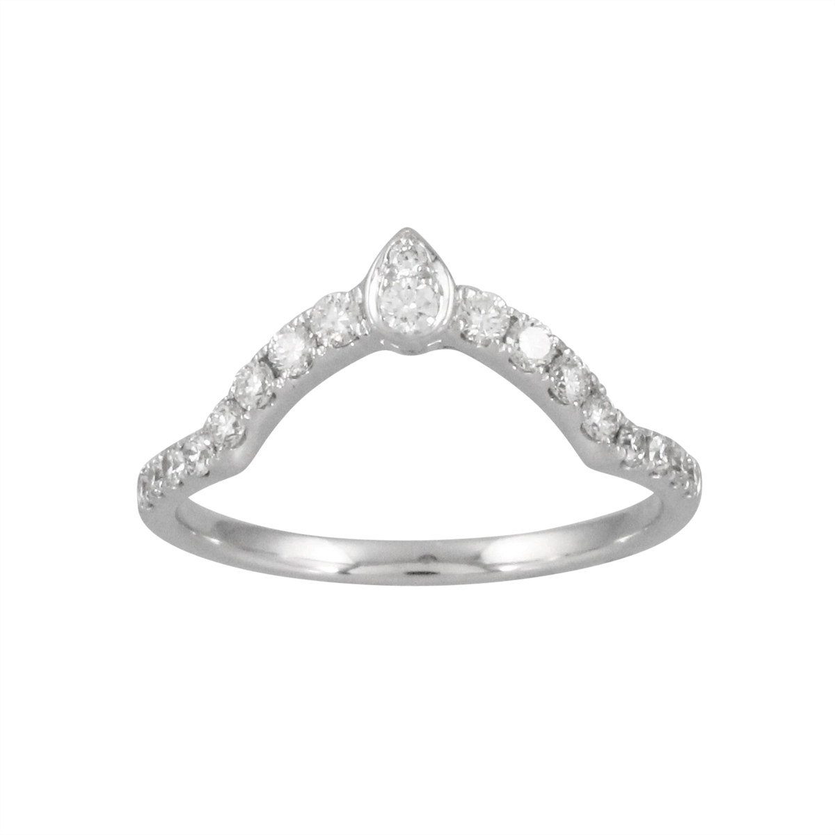 Little Bird Wedding Rings in White Gold containing Diamond LBB516-W