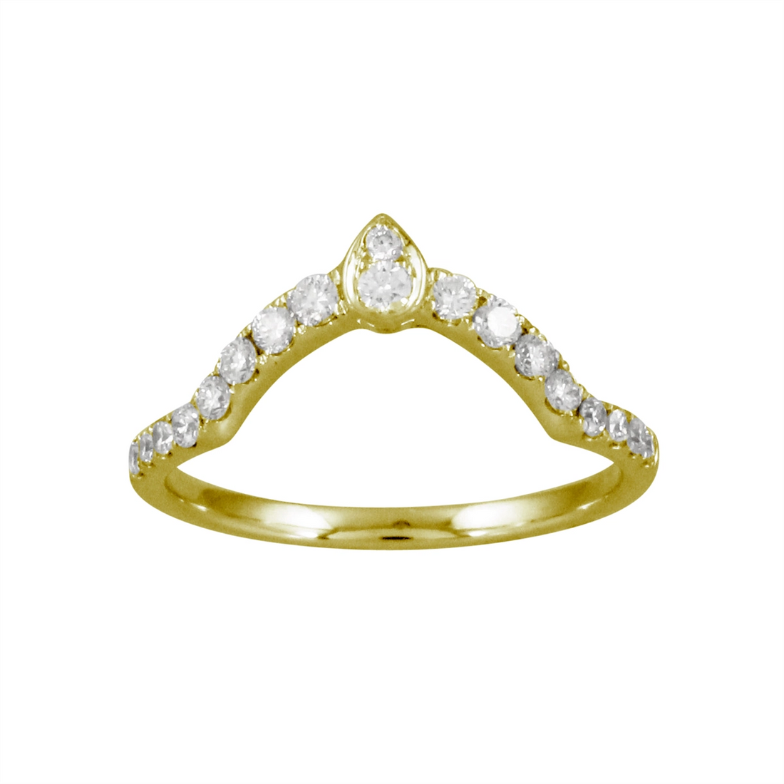 Little Bird Wedding Rings in Yellow Gold containing Diamond LBB516-Y
