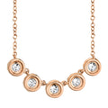 Necklaces Necklaces in Rose Gold containing Diamond 389396