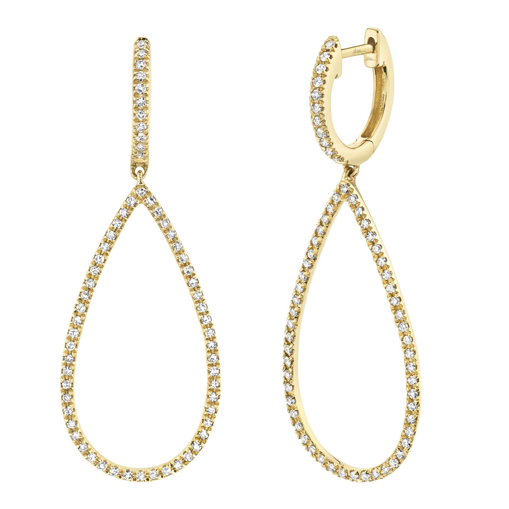 Earrings Earrings in Yellow Gold containing Diamond 389400