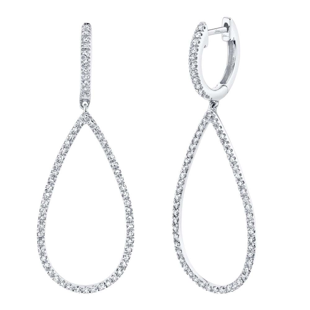 Earrings Earrings in White Gold containing Diamond 389404