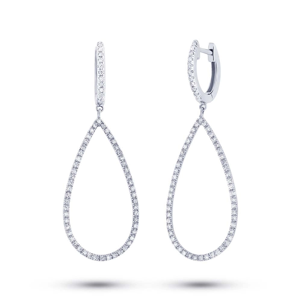 Earrings Earrings in White Gold containing Diamond 389404