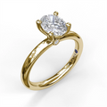 Fana Engagement Rings in Yellow Gold containing Diamond S3050/YG