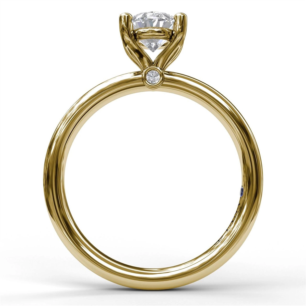 Fana Engagement Rings in Yellow Gold containing Diamond S3050/YG