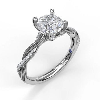 csv_image Fana Engagement Ring in White Gold containing Diamond S3076/WG